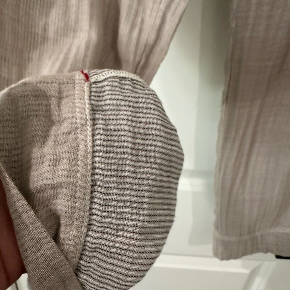 XiRENA Taupe Textured Top and Drawstring Pant - Picture 6 of 10